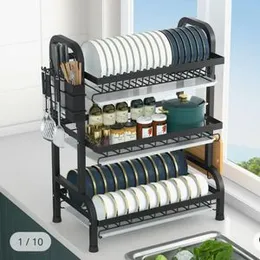 3 Layer Kitchen Tableware Bar Rack