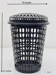 Plastic Dust Bin - Big (Multi color)