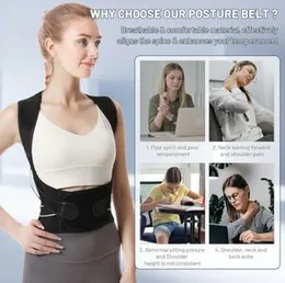 Back Posture Corrector Adult Back Support Shoulder Lumbar Brace Health Care Support Corset Back Belt