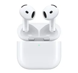 Apple AirPods 4 Wireless Earbuds Bluetooth Headphones with Active Noise Cancellation & Personalized Spatial Audio, USB-C Charging Case