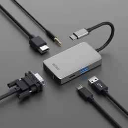 WIWU Alpha 5 in 1 USB-C Hub A513HVP