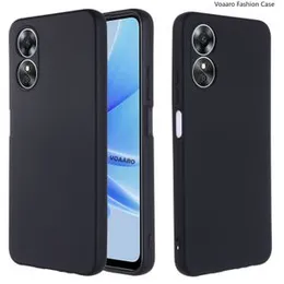 Luxury Unique Liquid Silicone Case Back Cover For Oppo A17