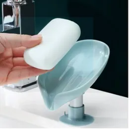 Leaf Design Soap Holder Sponge Rack