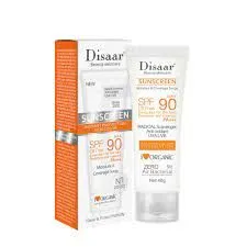 Disaar Beauty Skincare Sunscreen Cream SPF Oil-free Max 90 SPF90+ (40g)   sun cream