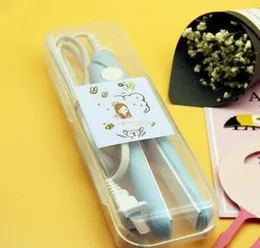 Hair curler mini hair straightener iron ceramic direction styling tool curling iron flat iron hair straightener multi color