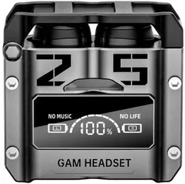 M25 Wireless Bluetooth 5.3 Earbuds with Environmental Noise Cancelling & Quad Mics – Clear Calls, Deep Bass & Waterproof Design for Everyday Use