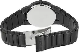 Citizen Quartz (Full Black) Men’s Luxury Watch – 1 Year Machine Warranty