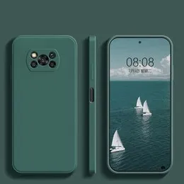 Poco X3 / X3 pro soft matte liquid silicone Case Back Cover for poco X3 / X3 pro