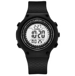 Digital Sports Watch – Large LED Screen Waterproof Stopwatch & Alarm