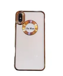 Logo Ring Back Cover For Iphone Xs Max