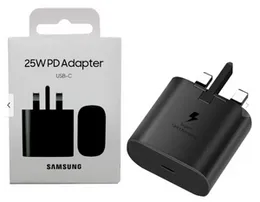 Genuine Samsung 25W PD USB-C Fast Charger | Original Super Fast Charging Wall Adapter for iPhone & Android | Samsung Type C Power Delivery Charger