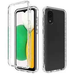 Samsung A03 Core Transparent Shockproof Transparent Back cover for Samsung A03 Core