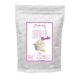 BAKE KING Vanilla Powder 100 gm | Ideal for Baking, Custard, Cookies, Ice Creams, Puddings | Intense, Rich & Natural Aroma of Vanilla