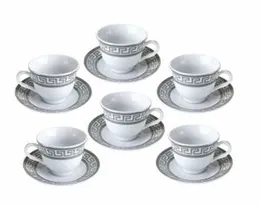 Tradewing 12 Pcs Cup & Saucer - TW-AC180 (Multi Design)