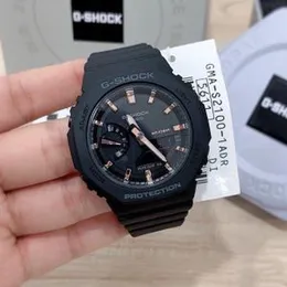 CASIO G-SHOCK GMA-S2100-1AJF Black Resin Quartz Digital Analog Watch