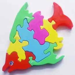 kids puzzle Eliphant,fish & rooster for kits play toy