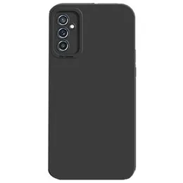 Soft Silicone Slimfit case Back Cover for Samsung M23 - Black