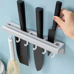 Kitchen knife holder wall mount multipurpose tool rack