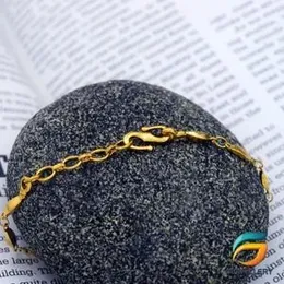 Gold Plated Stylish Beautiful Charm Thin Bracelet For Women.