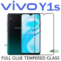 Vivo Y1s Screen Protector Full Covering Extra Protection Full Glue 9D MTB tempered Glass for Vivo Y1s