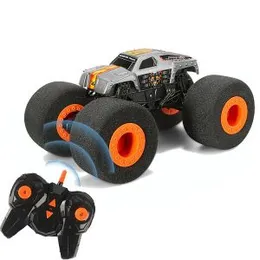 RC Soft Foam Wheel High-speed Drift Monster Car Remote Control Huge Foot Off-Road Rock Crawler Large Foot Climbing Car Toy (0460)