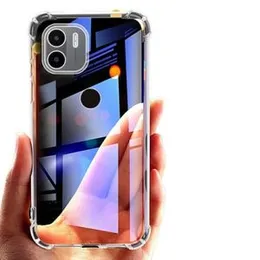 Redmi A1 Transparent Shockproof Clear Back Cover for Redmi A1