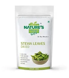 NATURE'S GIFT - FOR THOSE WHO CARE'S Precious Stevia Dried Leaves, 100 g