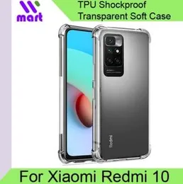 shockproof transparent back cover for redmi 10, NOTE 11 PRO 4G,RM 12C, RM 13C 4G All Models