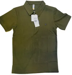 Chinese Zipper Plain Color T Shirt for Men