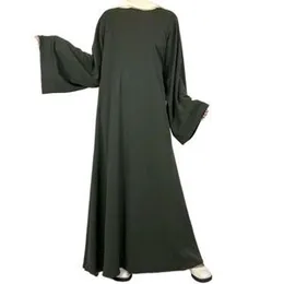 Nidha abaya casual box abaya black color