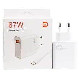 Xiaomi MI EU 67W EU Power Adapter 6A Fast Charger with Type C Cable