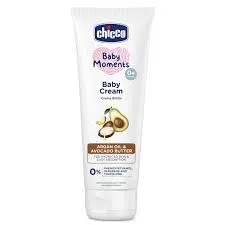 Chicco Baby Moments Baby Cream 150g – Gentle Moisturizing Cream for Baby’s Sensitive Skin