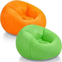 Bean Bag Chairs for Adults with Electric Air Pump – Portable Inflatable Sofa Couch, Blow Up Folding Lazy Lounger for Living Room, Reading, Dorms & Cam