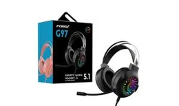 FOREV G97 RGB Luminous Wired Game Headset with Mic