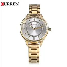 Current Stainless Steel Gold Ladies Watch (P07074)
