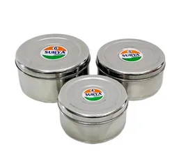 Stainless Steel Lunch Box 3pcs