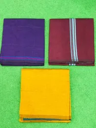 New Collection Men's Handloom Casual Sarong Three Plain colours
