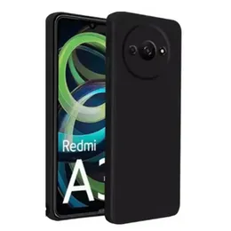 2 MM Silicone Anti Fungal Camera protection Slimfit Case Back cover for REDMI A3(2024)