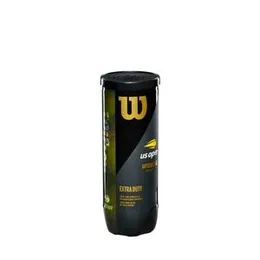 Wilson Synthetic Us Open Xd 1 Can Tennis Ball (Pack of 3), Yellow, 2.57 2.70 Inches (K-Rey-Wtb10620)