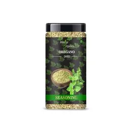 Manhar Organics Oregano Flakes for seasonings80gm Jar