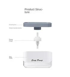 Soap Dispenser with Sponge Holder