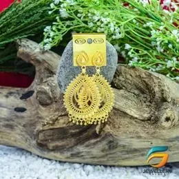 Gold Plated Earrings Gold Plated Gold Geometric Large Oval Dangle Earrings Metal Gold  Drop Earrings For Women For Women.