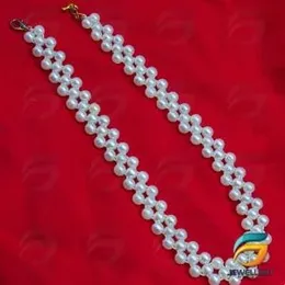 Artificial Pearl necklace Beautiful Design Necklace For Woman.