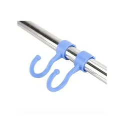 Stainless Steel Wall Attachable 6 Connected Hook