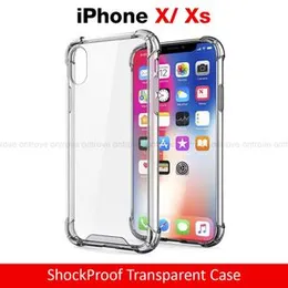 iPhone X/ Xs Transparent Shockproof ThickBallon Case - Clear TPU Bumper Case For iPhone X, Xs Back Cover