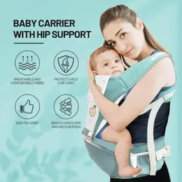 Baby Carrier 6-in-1 Ergonomic Baby Carrier Backpack with Hip Seat