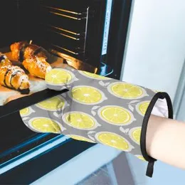 2pcs Kitchen Oven Microwave Glove Set -