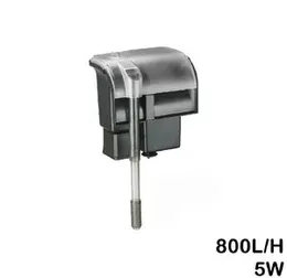 RS Electrical RS-2000 800L/H 5W Aquarium Fish Tank Hang On Filter Waterfall Style Filter