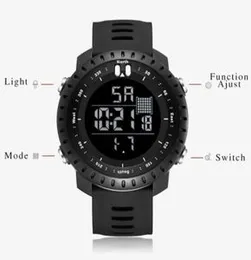 PIAOMA Waterproof Digital Men’s Sports Outdoor Watch 30m