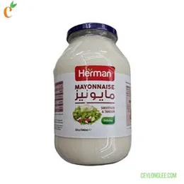 Herman Mayonnaise – 946ml (Super Tasty Creamy Mayo for Buns, Burgers, Sandwiches & More)